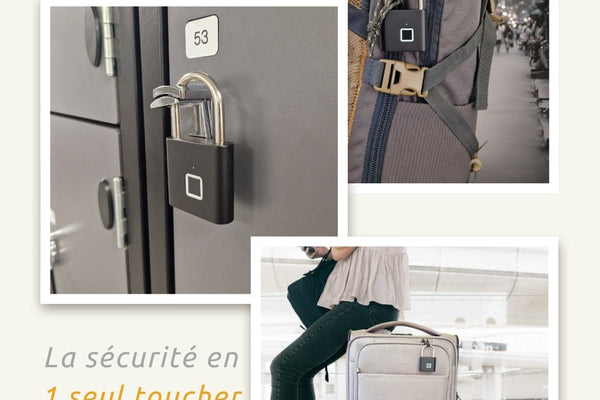 Cadenas à clé, combinaison ou empreinte digitale : lequel choisir ?