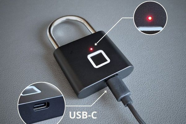 Indicateur de recharge sur port USB-C