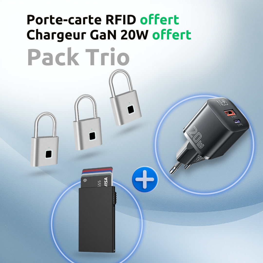 Pack Trio - 3 cadenas + 2 cadeaux