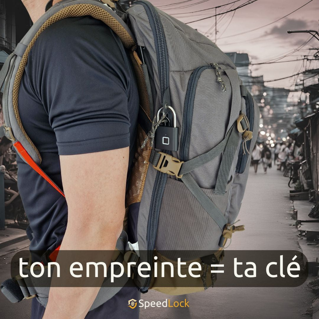 SpeedLock™ - Fingerprint Padlock
