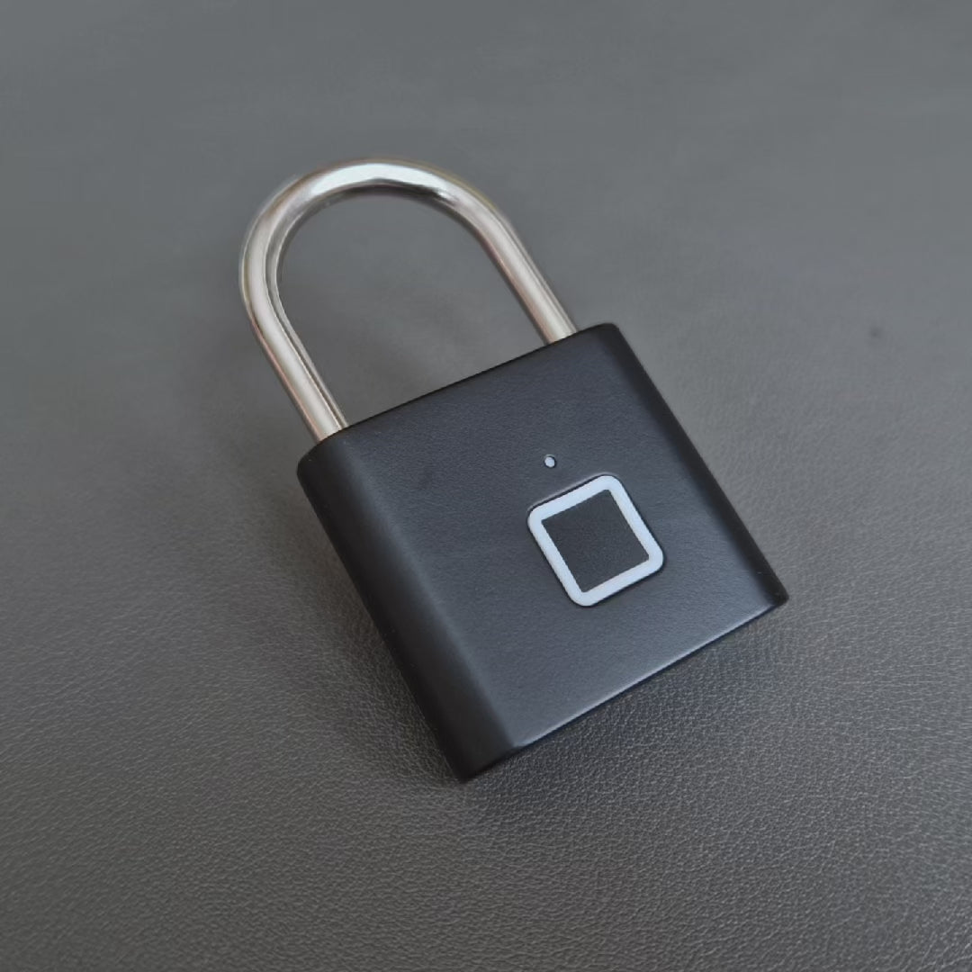 Un seul doigt pour activer l'ouverture de la hanse du cadenas grâce à la reconnaissance de l'empreinte